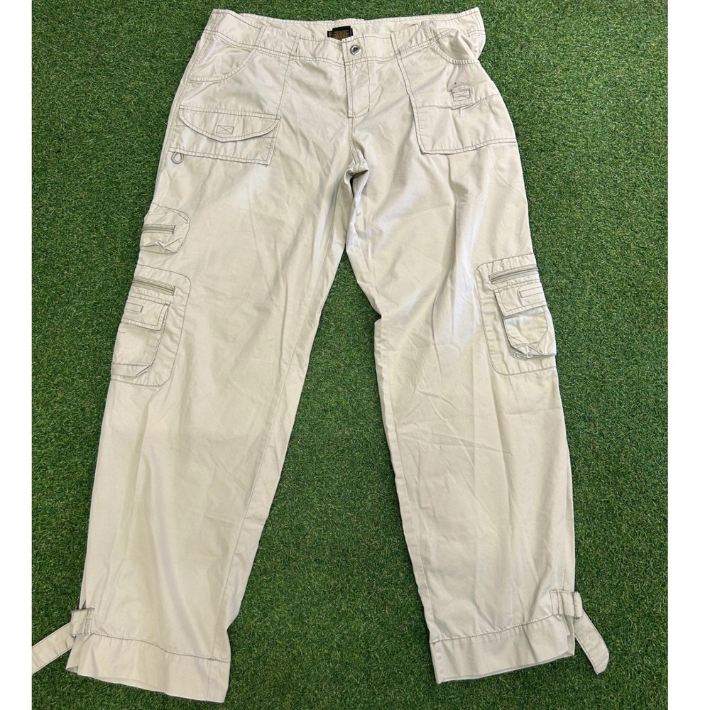 Periscope PS-3903 Tan Beige Cargo Pants Tactical Utility Multi Pocket Size 17